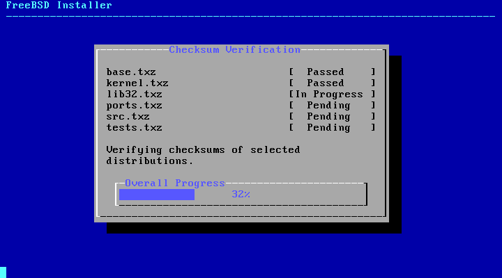 Verifying Distribution Files